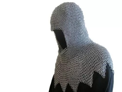 Coif capuche boutonnée en - /,