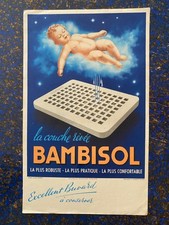 BUVARD PUBLICITAIRE  " BAMBISOL LA COUCHE REVEE     "
