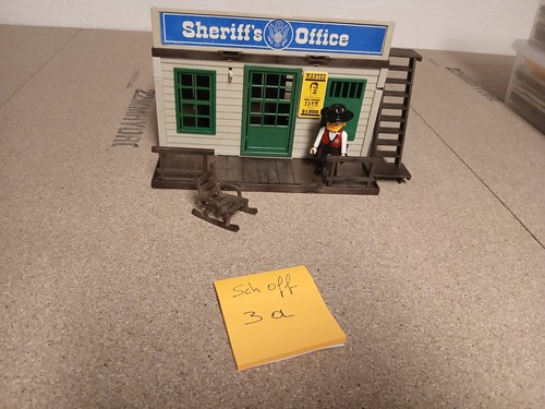Vends playmobil sheriff office - vends,