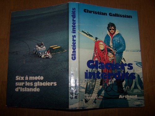 Livre gallissian glaciers - livre,