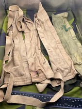 Original Groupe De Armée Britannique Vietnam Guerre Era Bandoliers