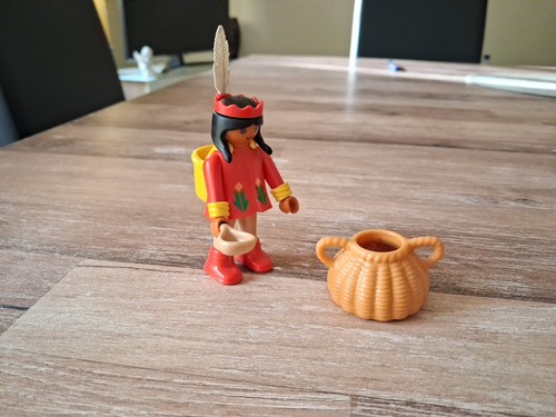 Playmobil vintage indienne - vintage,