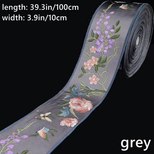 Chinois floral broderie - chinois,