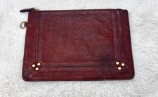 Pochette Popoche Jerome Dreyfuss en cuir Bordeaux
