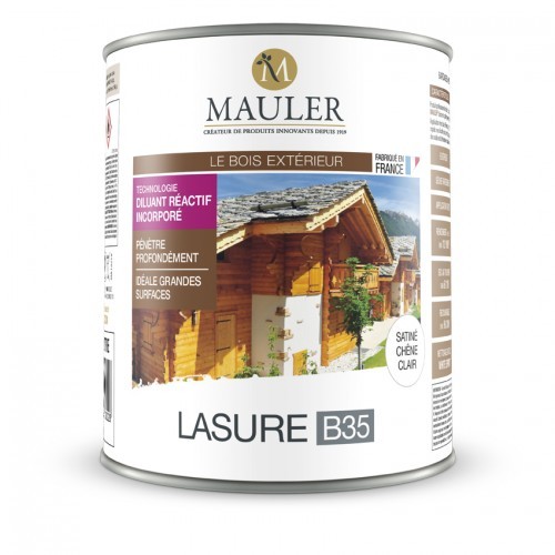 Lasure bois extérieur b35 - bois,