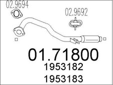 TUYAU D'éCHAPPEMENT NISSAN