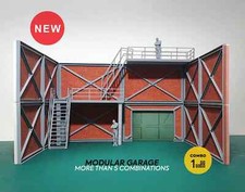Garage modulaire en brique