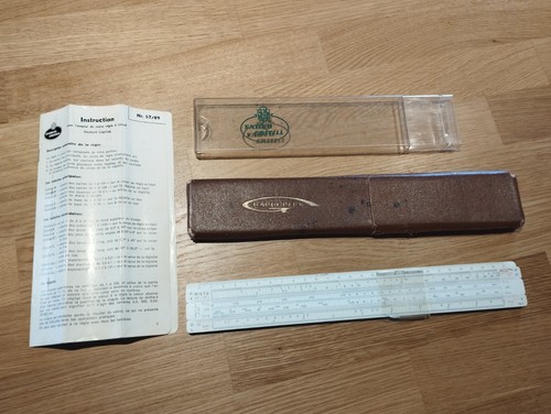 Regle calculer raphoplex 620 - regle,