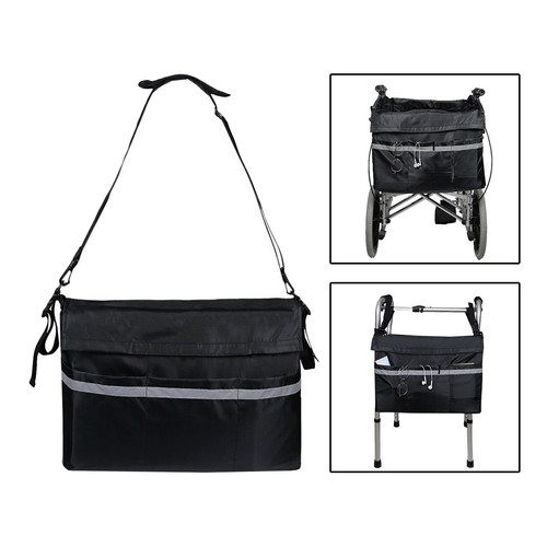 Sac pour fauteuil - roulant, noir