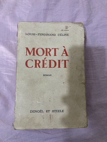 Celine mort credit - a,
