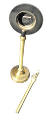 Instrument scientifique - 2  Potences  optique sur trépied circulaire -XIX -ème
