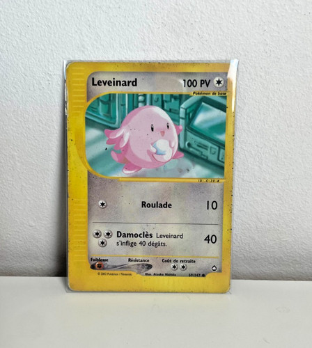 Carte pokémon leveinard - carte,