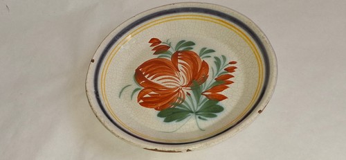 Ancienne assiette faïence - ancienne,