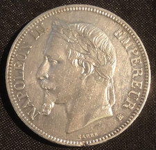 Pièce de 5 francs en argent
