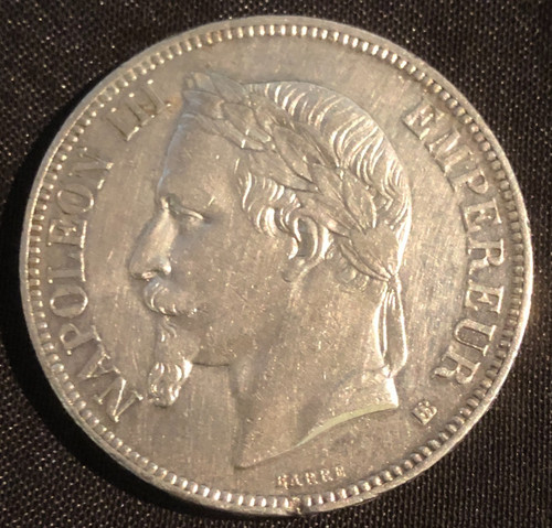 Pièce francs en argent - pièce, de