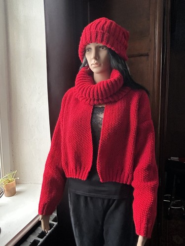 Gilet snood bonnet - gilet,, et