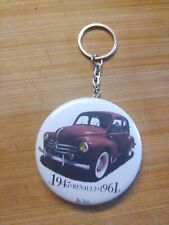 Renault 4CV rouge porte clé