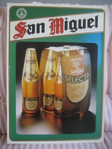 Ancienne affiche bière san - affiche,