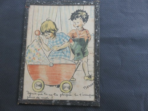 Lithographie humoristique - lithographie,