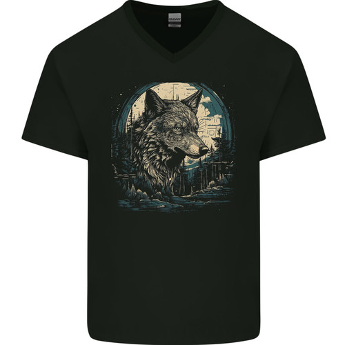 Shirt coton cou - en, v-cou