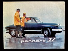 Catalogue original Panhard 17 – Année 1965 – 12 pages. Voiture ancienne vintage