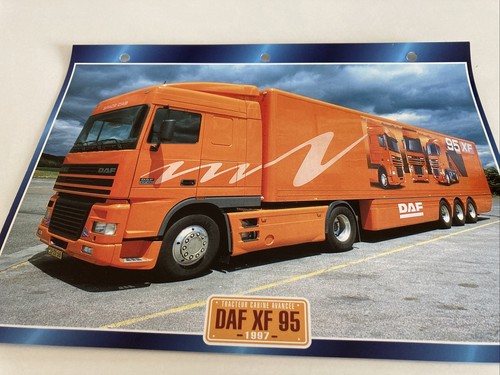 Daf xf95 1997 tracteur - daf, cabine