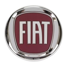 Calandre d'origine Emblème Logo Fiat Avant Argent Rouge Blanc Ducato 14227474