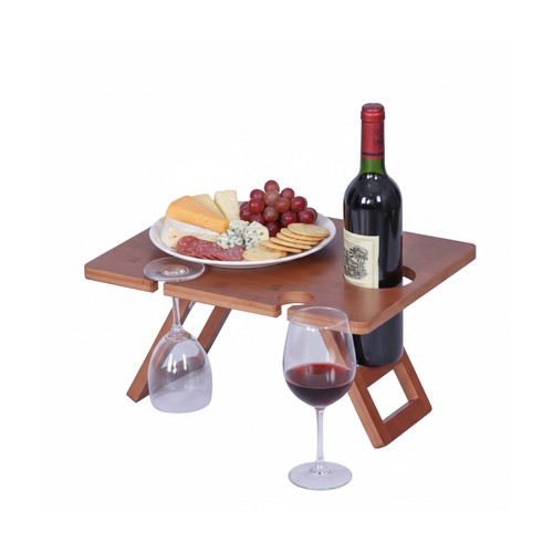 Table pliable plateau vin - pliable/plateau, à