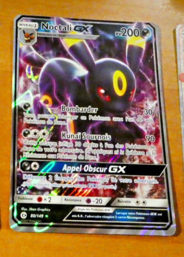 Pokemon soleil lune - et, card