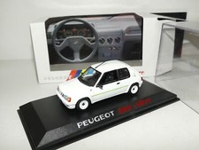 PEUGEOT 205 RALLYE Blanc NOREV 1:43 boitage 205 rallye