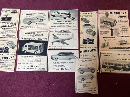 Minialuxe jouet publicités