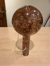 Bilboquet plexi fumé bullé vintage space age années 60 70 jouet acrylique