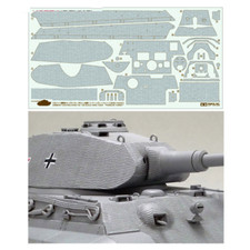 Tamiya 12649 ZIMMERIT COATING SHEET for 1/35 SCALE KING TIGER “PORSCHE TURRET”