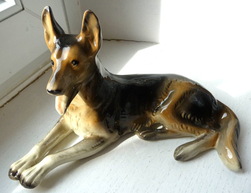 Ancienne figurine chien - ancienne,