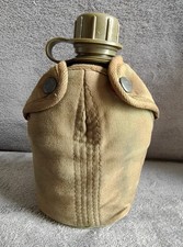 Gourde Militaire 1977  Gamelle Alu Housse 