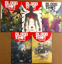 5 COMICS BLOOD SHOT SALVATION 1 à 5 VALIANT 2018 Lemire Guedes