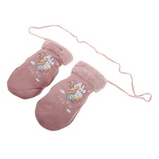 1 paire de moufles de ski chaudes pour enfants de 6 à 12 ans (garçons