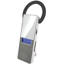 Radio Am  Fm Portable Résistante À Gouttes D'Eau Avec Montre Et Réveil MOD.BR70