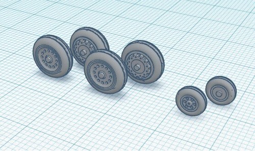 Set roues pour mirage - set, f1