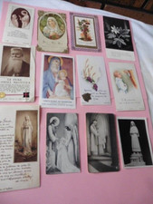 LOT DE 12 IMAGES CARTES RELIGIEUSES "1"