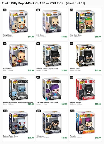 Funko bitty pop - funko,