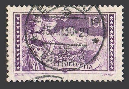 Switzerland 184 used michel - switzerland, 184,used.michel
