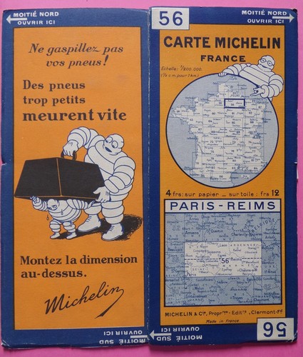 Carte michelin paris - 56,