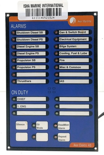 Aker elektro marine alarme - aker,
