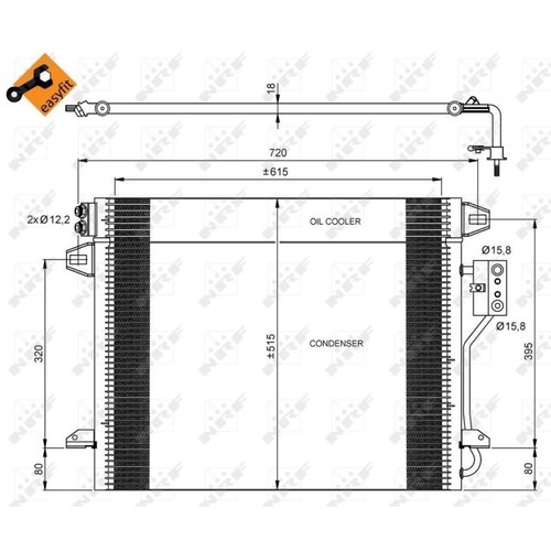 Condensateur climatisation - condensateur,