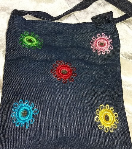 Sac bandoulière jeans - sac,