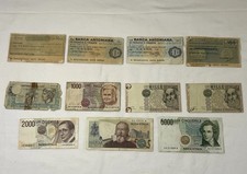 Lot 11 billets Italie – Lire
