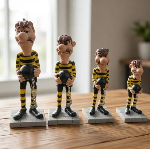Figurines les daltons lucky - les,