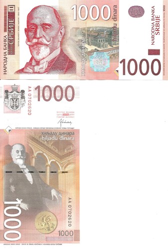 Serbia 1000 dinars - , p-60b