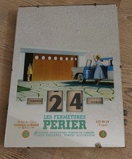 Ancien calendrier publicitaire